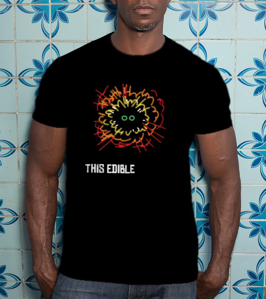 This Edible Explosion Black Cat Eyes T-Shirt