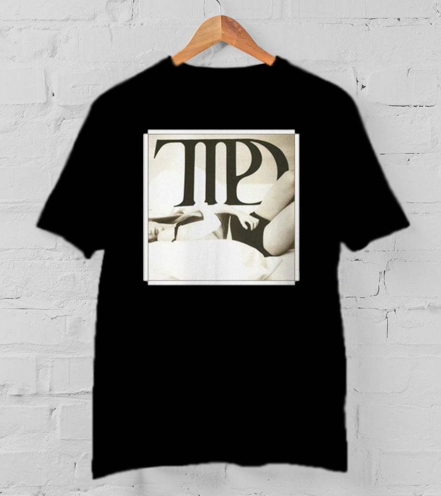 Ttpd The Tortured Poets Department Black And White Lying Woman T-Shirt