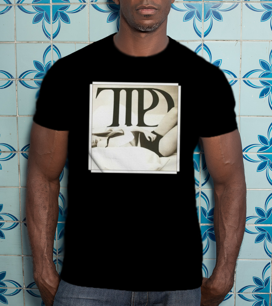 Ttpd The Tortured Poets Department Black And White Lying Woman T-Shirt