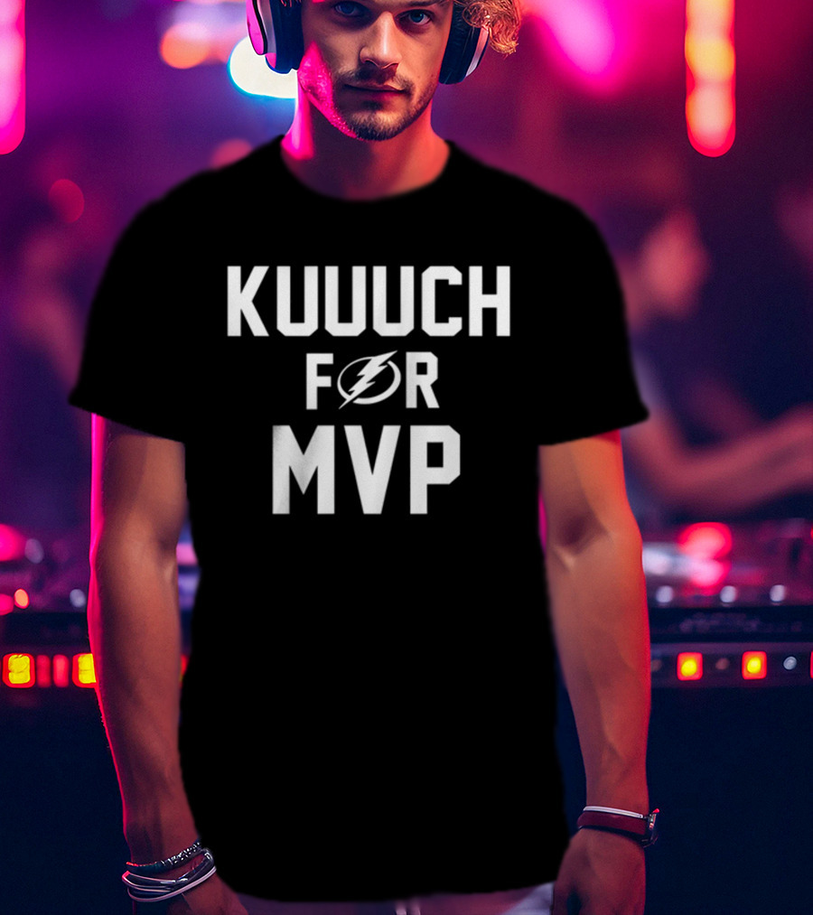 Kuuuuch For MVP Tampa Bay Lightning Bolt T-Shirt