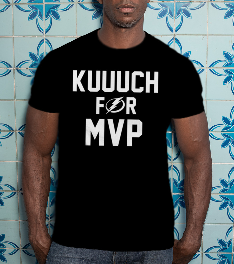Kuuuuch For MVP Tampa Bay Lightning Bolt T-Shirt