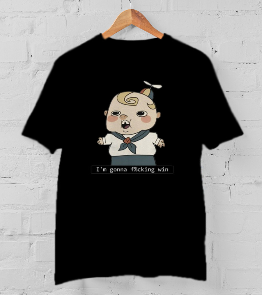 Zeddy I'm Gonna F%Cking Win Vintage Comic Cartoon Character T-Shirt