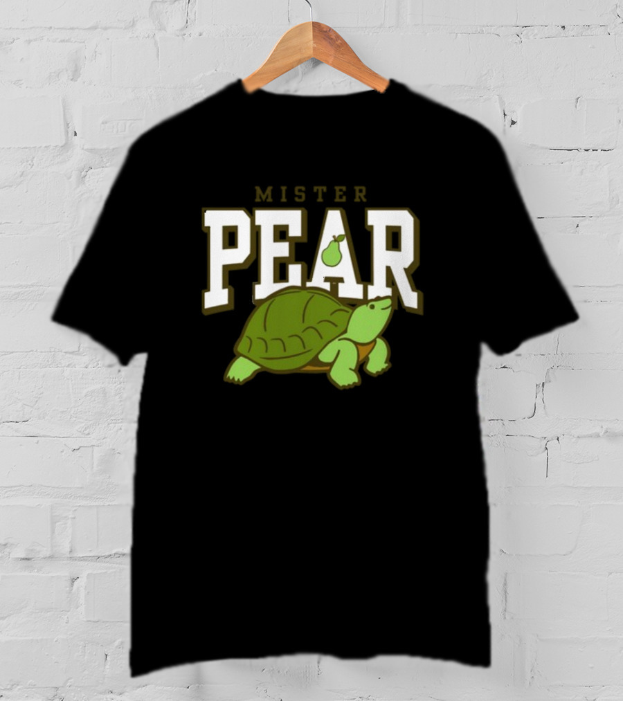 Mister Pear Turtle Varsity T-Shirt