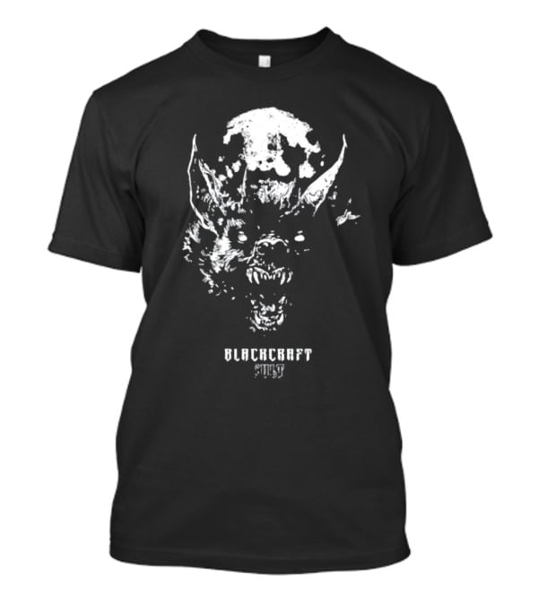 Blackcraftcult Spooky Bat Face T-Shirt