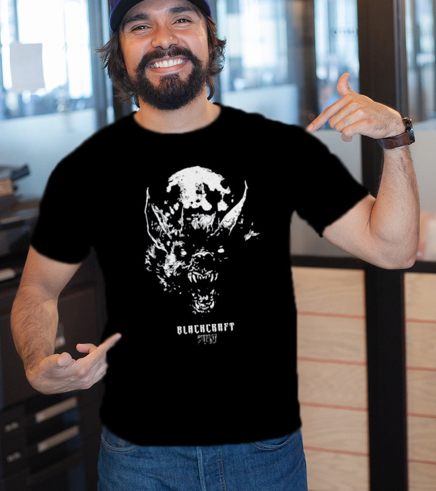 Blackcraftcult Spooky Bat Face T-Shirt