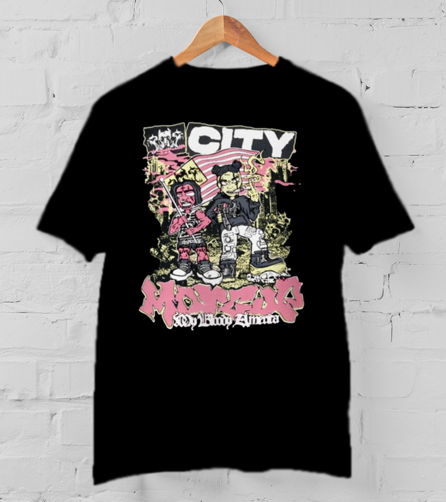 City Morgue My Bloody America T-Shirt