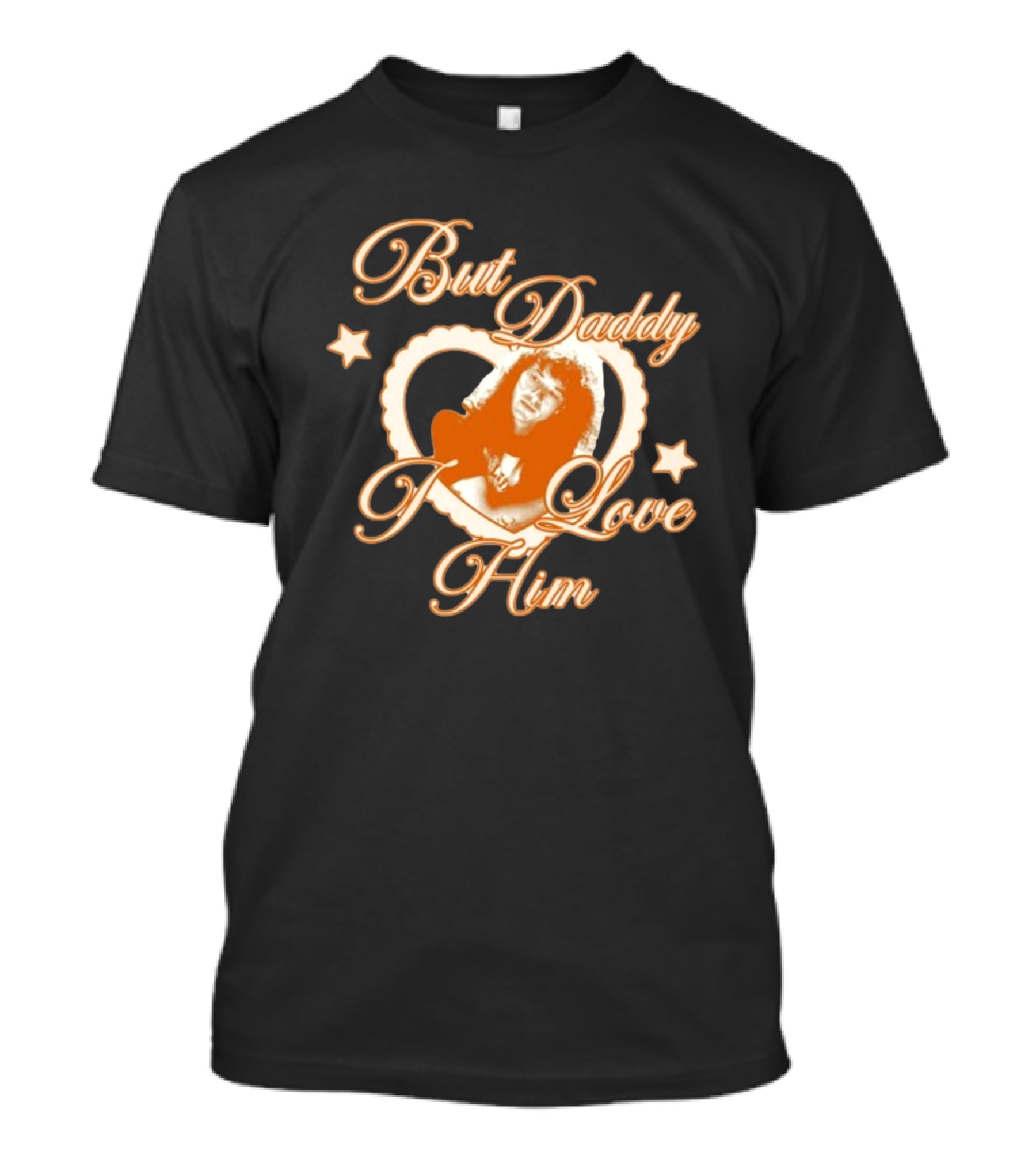 But Daddy I Love Him Eddie Munson Heart Star Rock T-Shirt