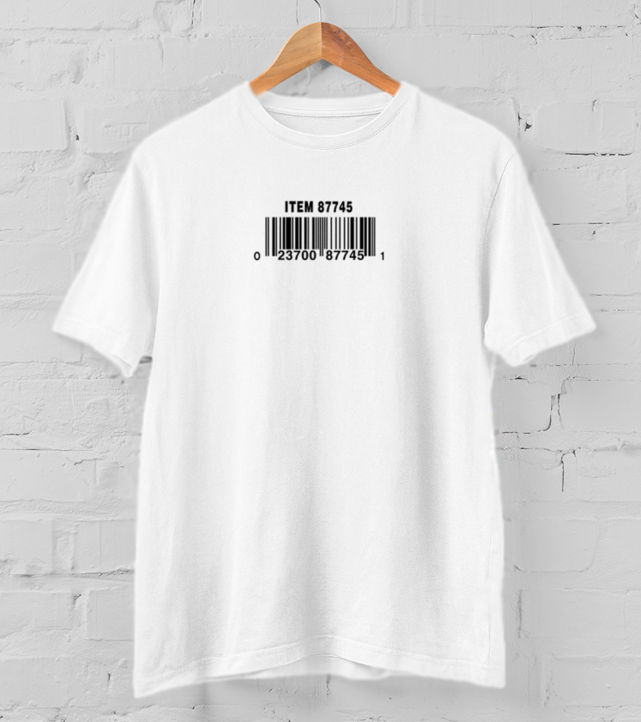 Oldjewishmen Barcode Item 87745 T-Shirt