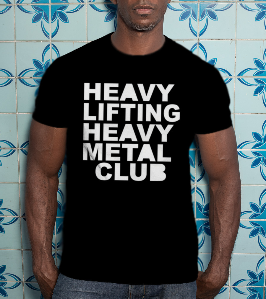 Action Bronson Heavy Lifting Heavy Metal Club Large T-Shirt