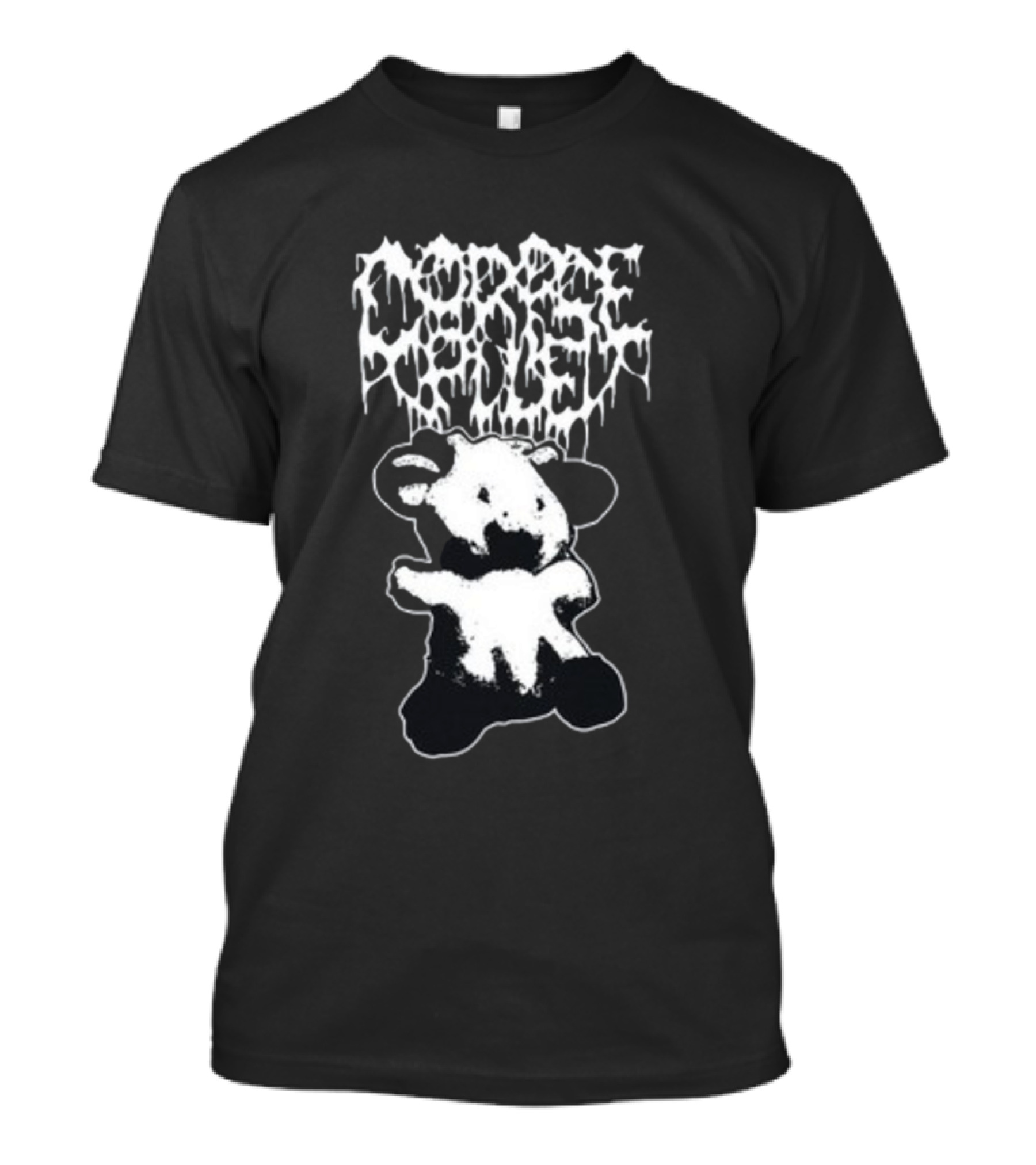 Corpse Pile Sweetie Cow Dripping Gothic T-Shirt