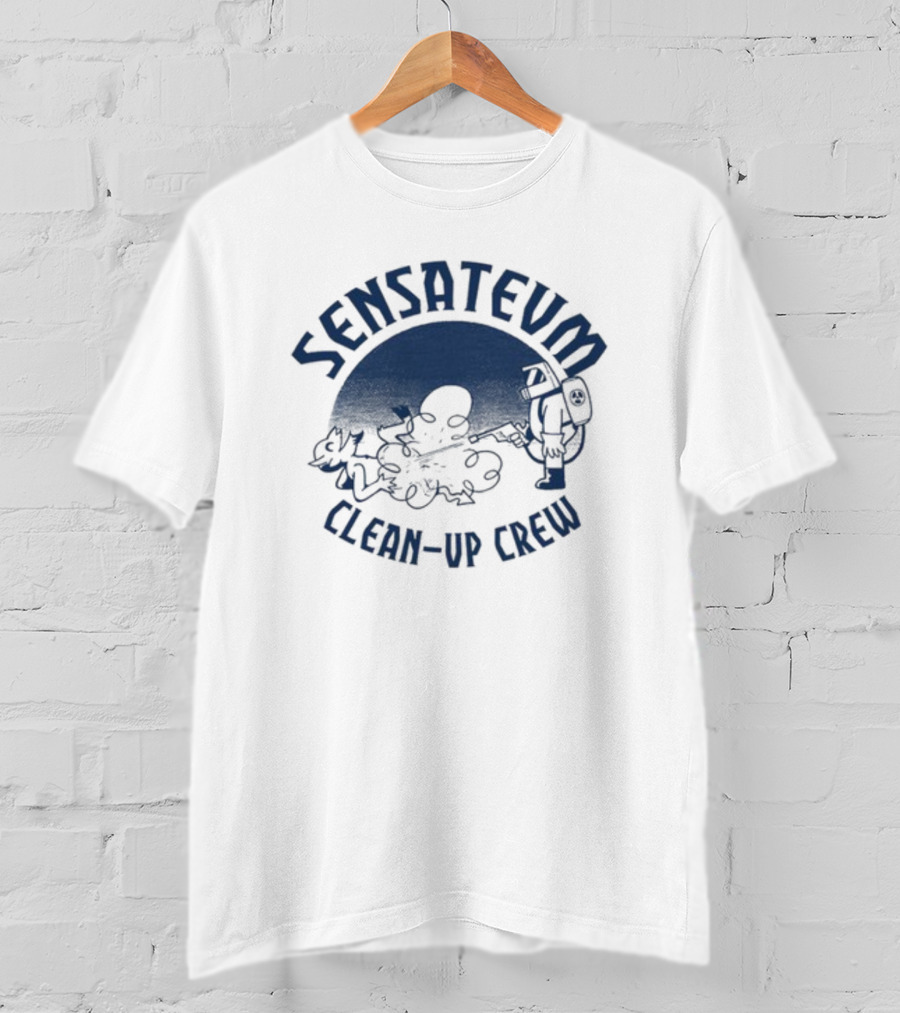 Sensatevm Clean-Up Crew Octopus T-Shirt