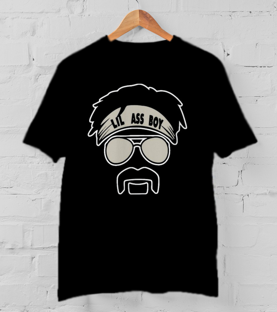 Crosby Maxx Lil Ass Boy Headband With Sunglasses And Mustache T-Shirt