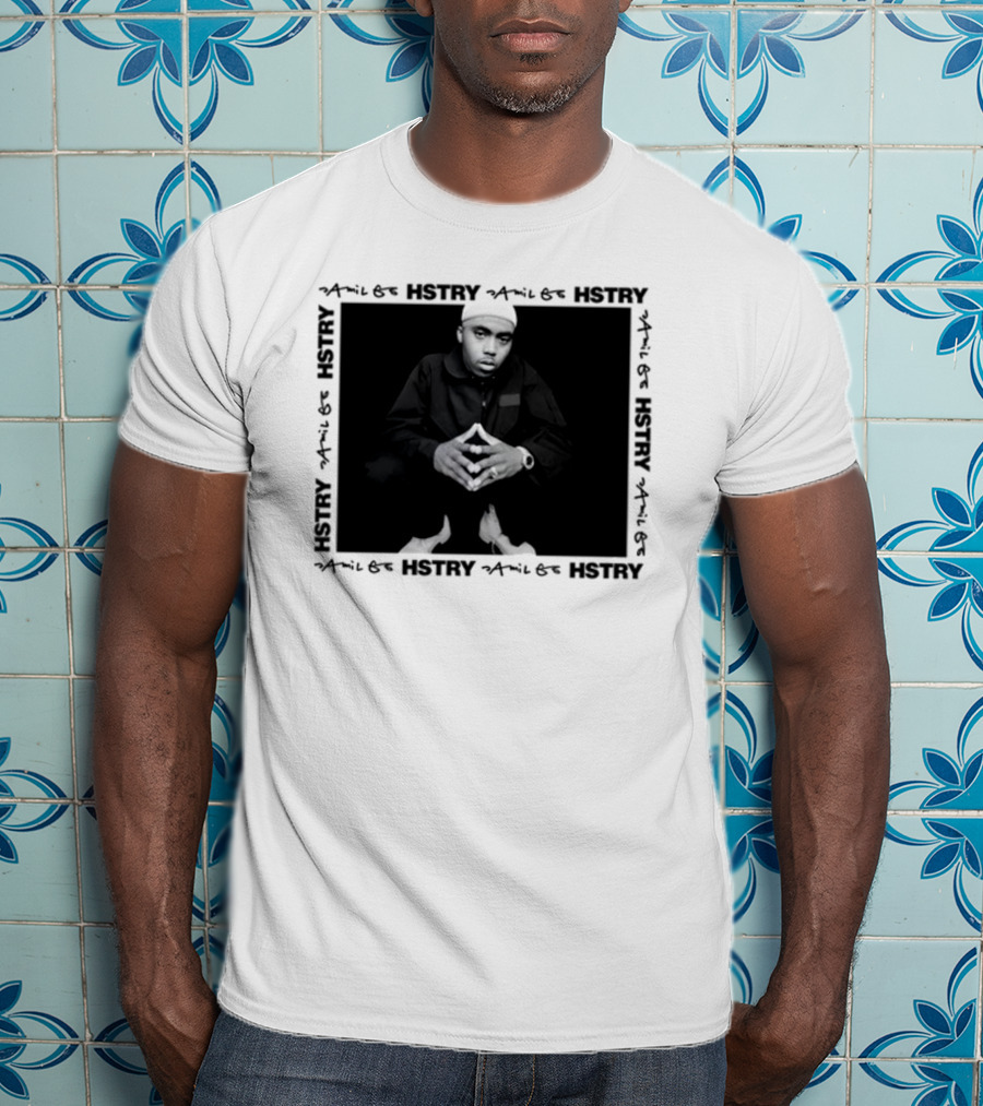 Hstry X Jamil Gs Hip Hop 50 Nas 90s Rap T-Shirt