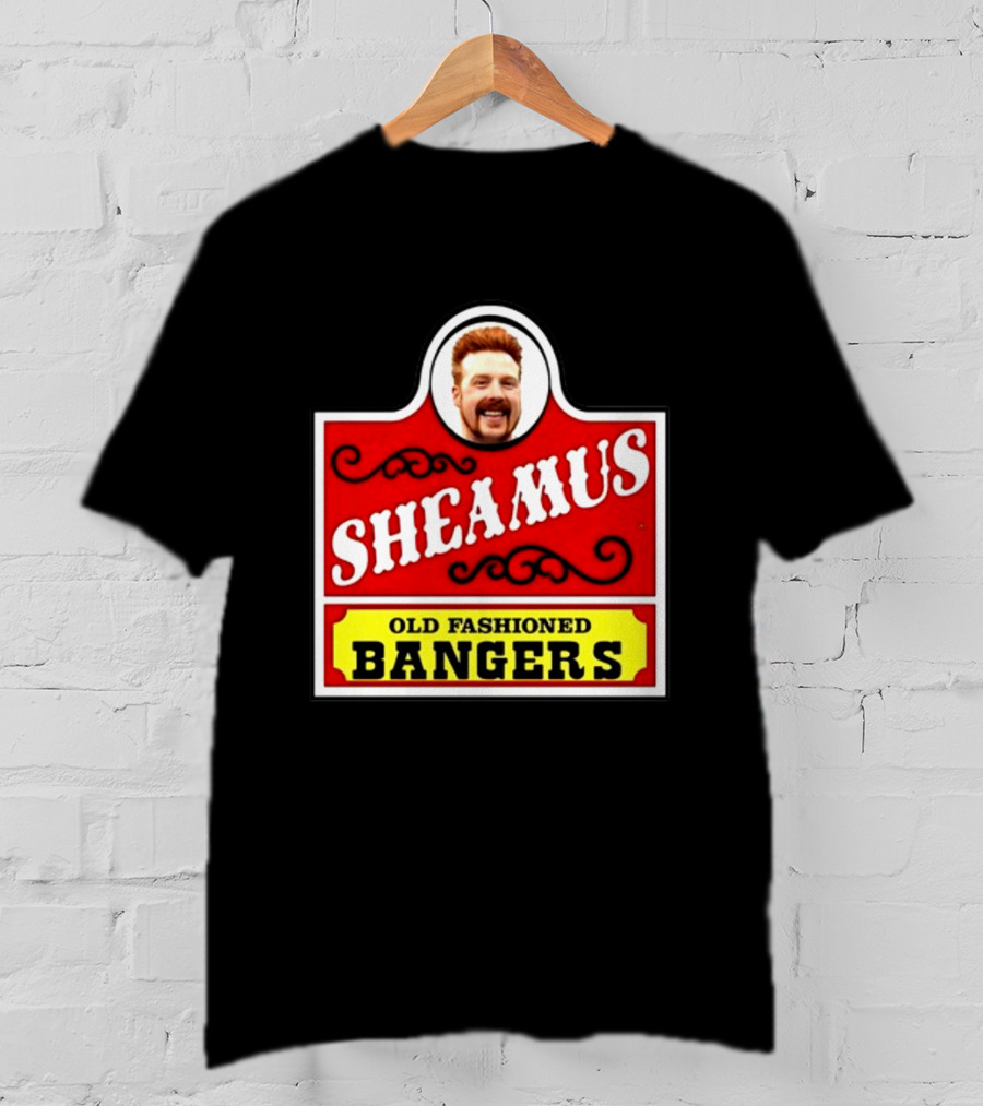 Sheamus Old Fashioned Bangers Retro Label T-Shirt