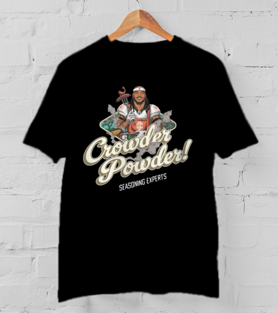 Crowder Powder Seasoning Experts Barbecue Character T-Shirt
