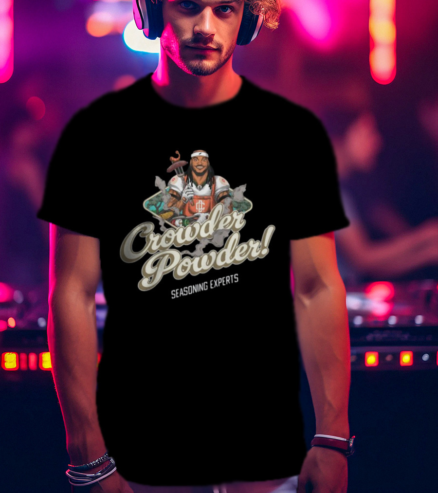 Crowder Powder Seasoning Experts Barbecue Character T-Shirt