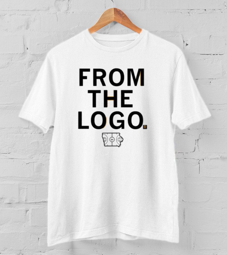 FROM THE LOGO Basketball Court Concept T-Shirt