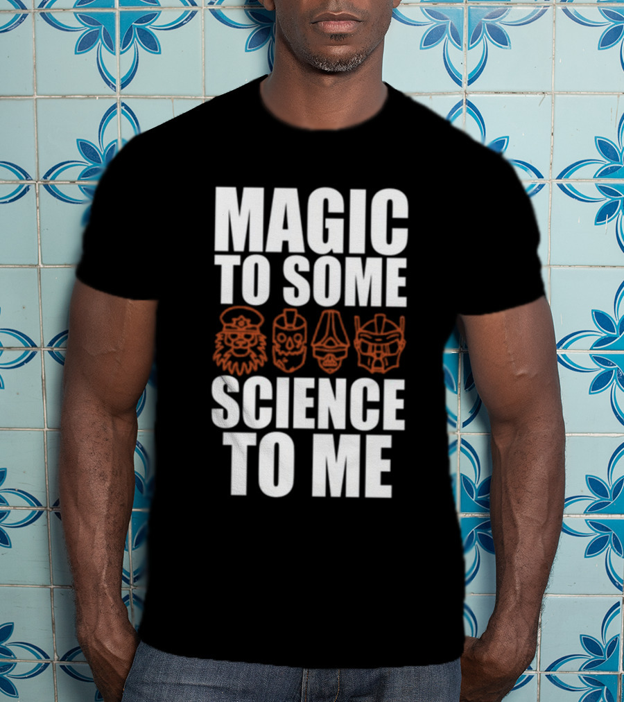 Magic To Some Science To Me Icons T-Shirt