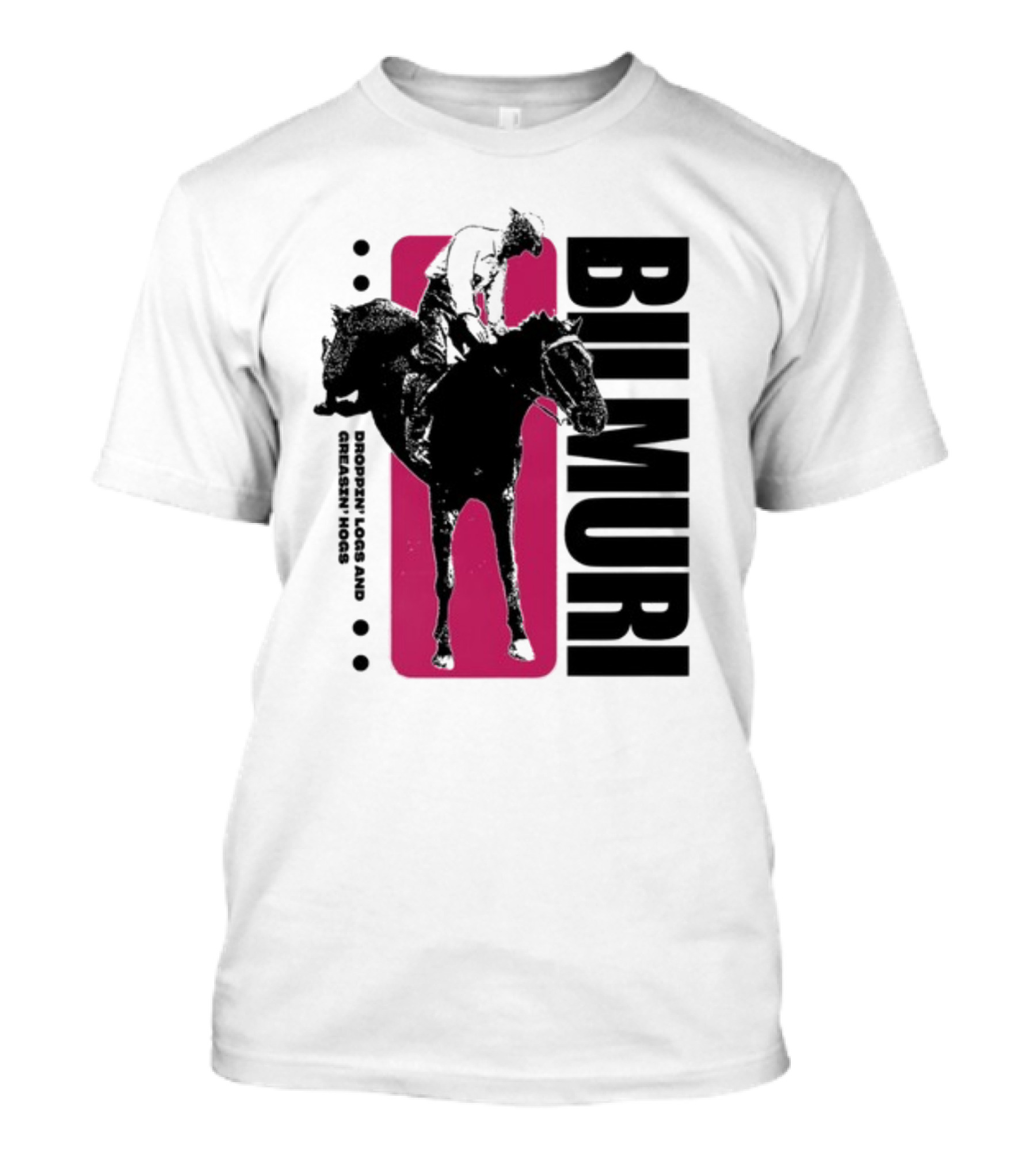 Bilmuri Droopy Loops And Greenish Horse T-Shirt