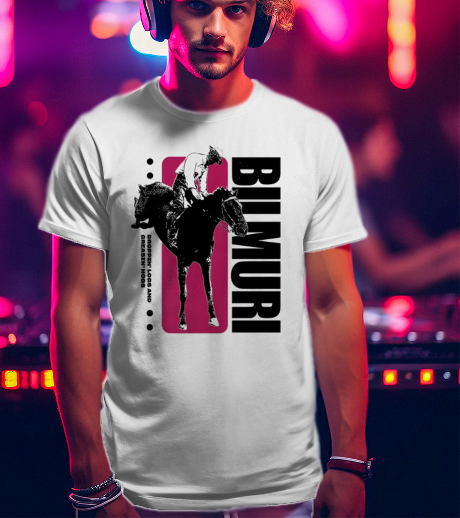 Bilmuri Droopy Loops And Greenish Horse T-Shirt