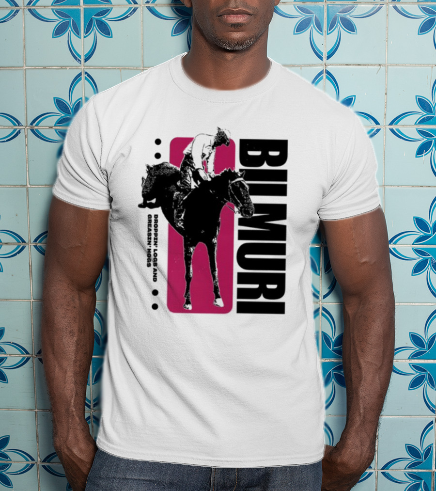 Bilmuri Droopy Loops And Greenish Horse T-Shirt