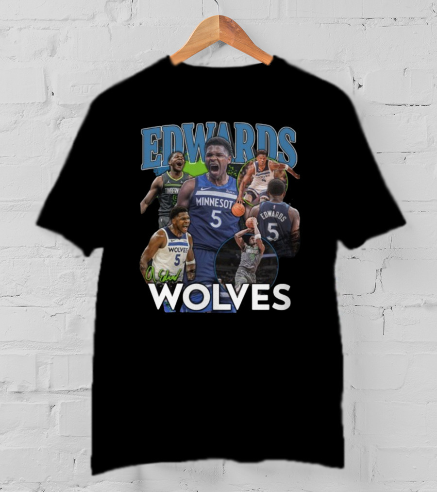Minnesota Edwards Wolves Basketball Highlights T-Shirt