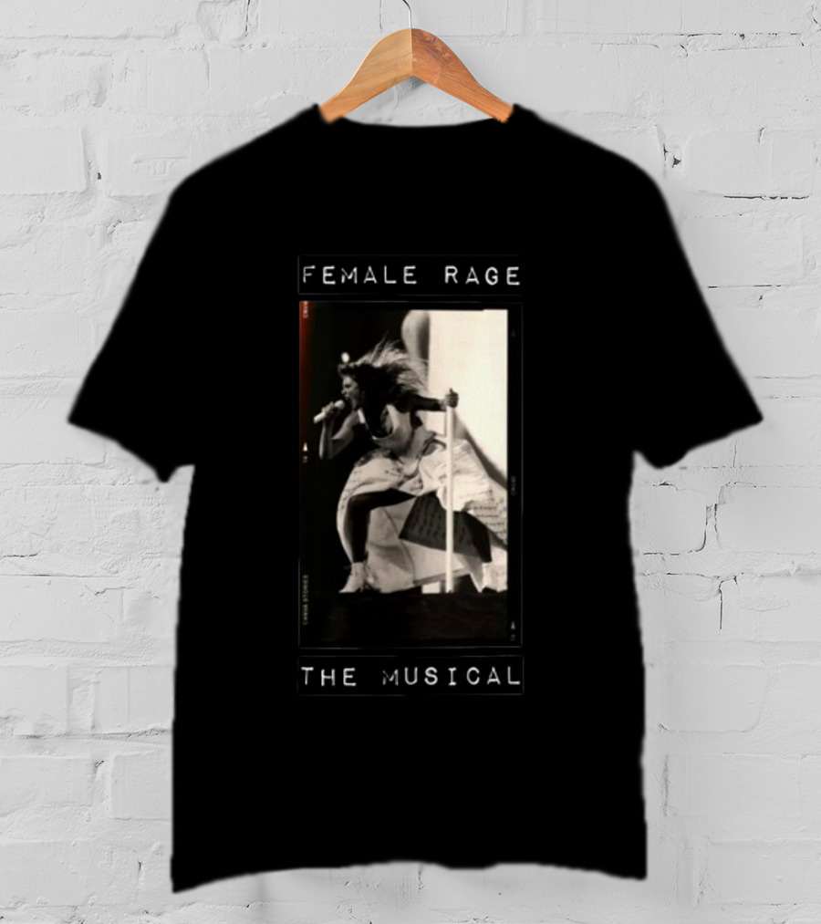 Roseblushstudio Female Rage The Musical Performance Iconic T-Shirt