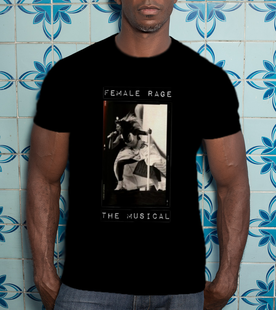 Roseblushstudio Female Rage The Musical Performance Iconic T-Shirt