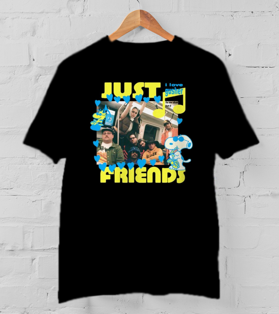 Just Friends Jf Crew I Love Gusher New Album T-Shirt