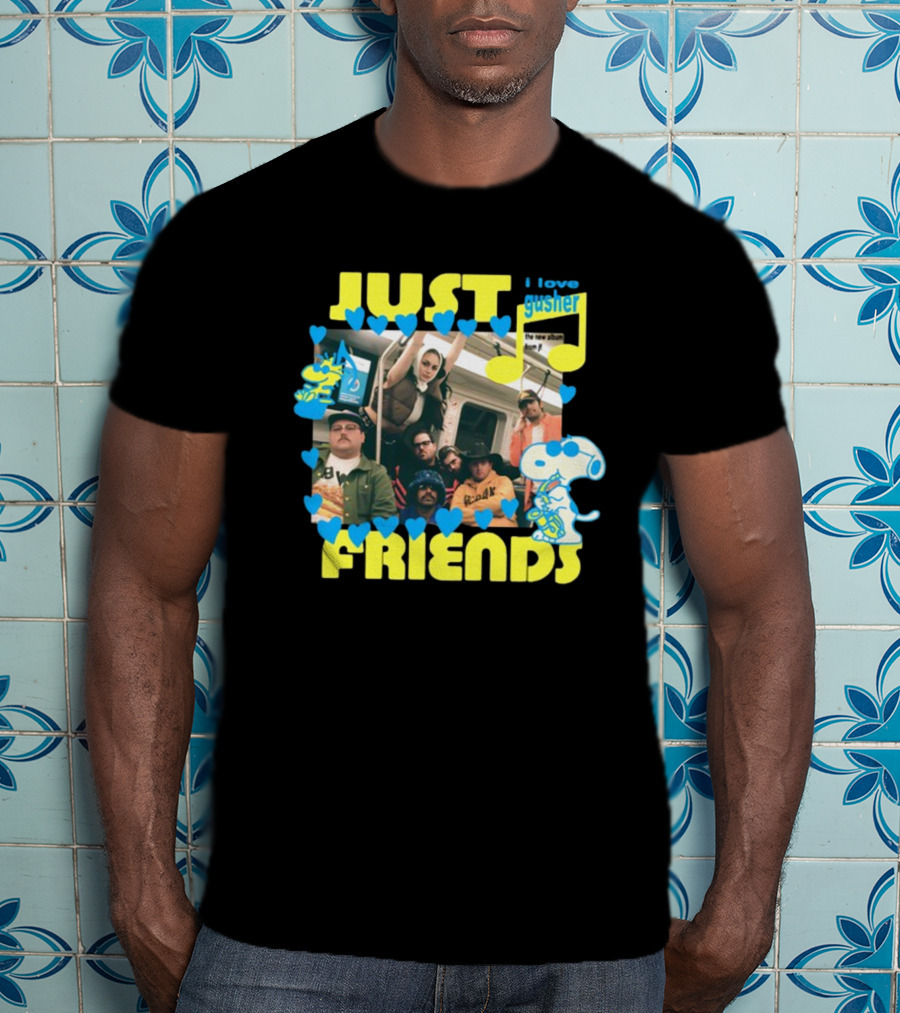 Just Friends Jf Crew I Love Gusher New Album T-Shirt