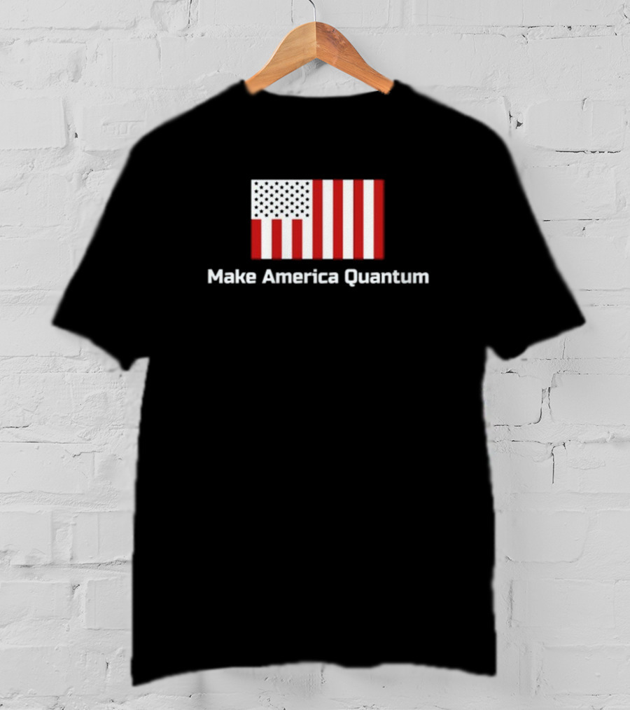 Make America Quantum United States Flag Luke Slywaker T-Shirt
