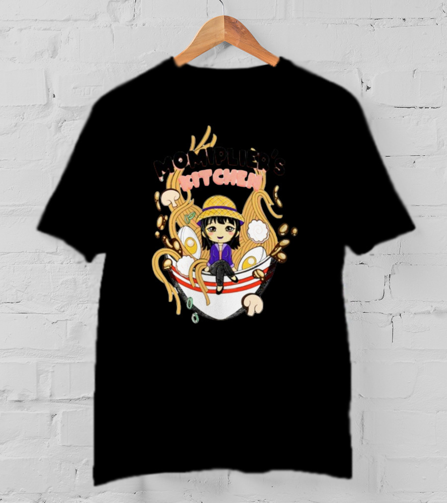 Momiplier's Kitchen Cute Anime Ramen Bowl T-Shirt