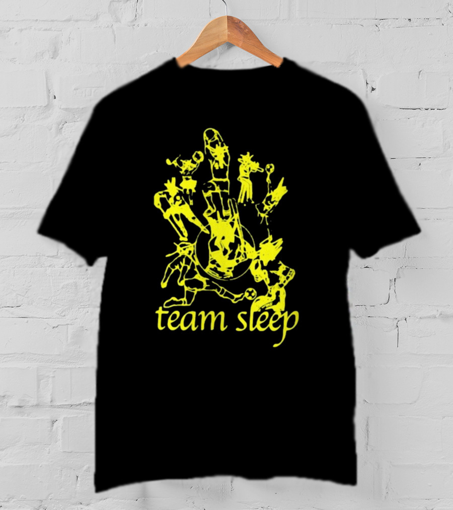 Team Sleep Pee-Chee Sports Figures T-Shirt