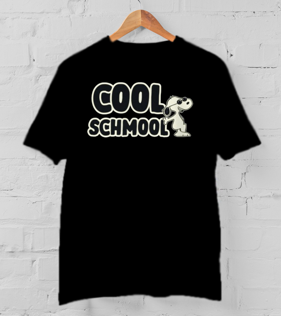 Bosssdog Cool Schmool Snoopy Peanuts Characters T-Shirt