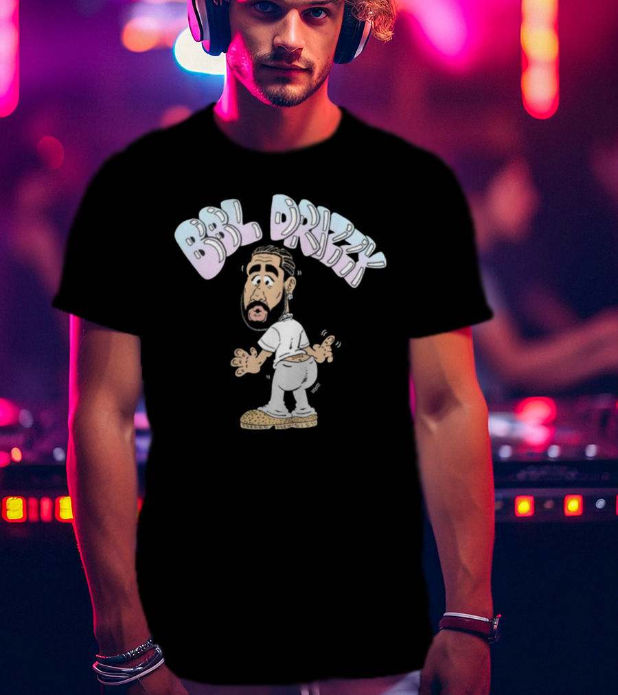 BBL Drizzy Freakorico Cartoon Character Fun T-Shirt