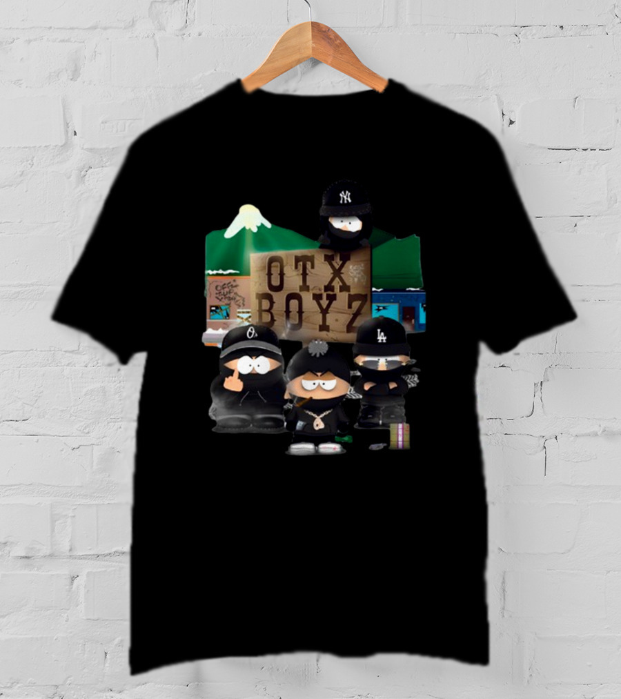 OTX Boyz South Park Parody Yankees Dodgers Mashup T-Shirt