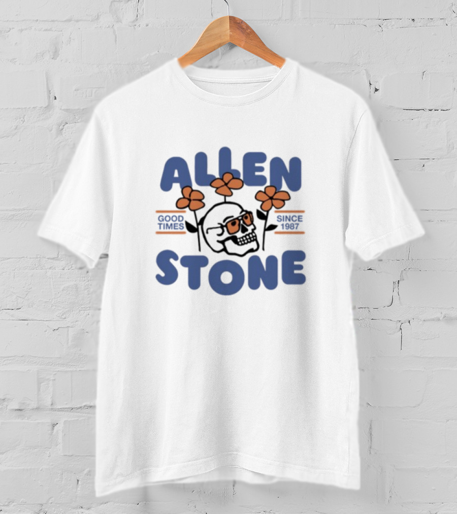 Allen Stone Skull Good Times Since 1987 T-Shirt
