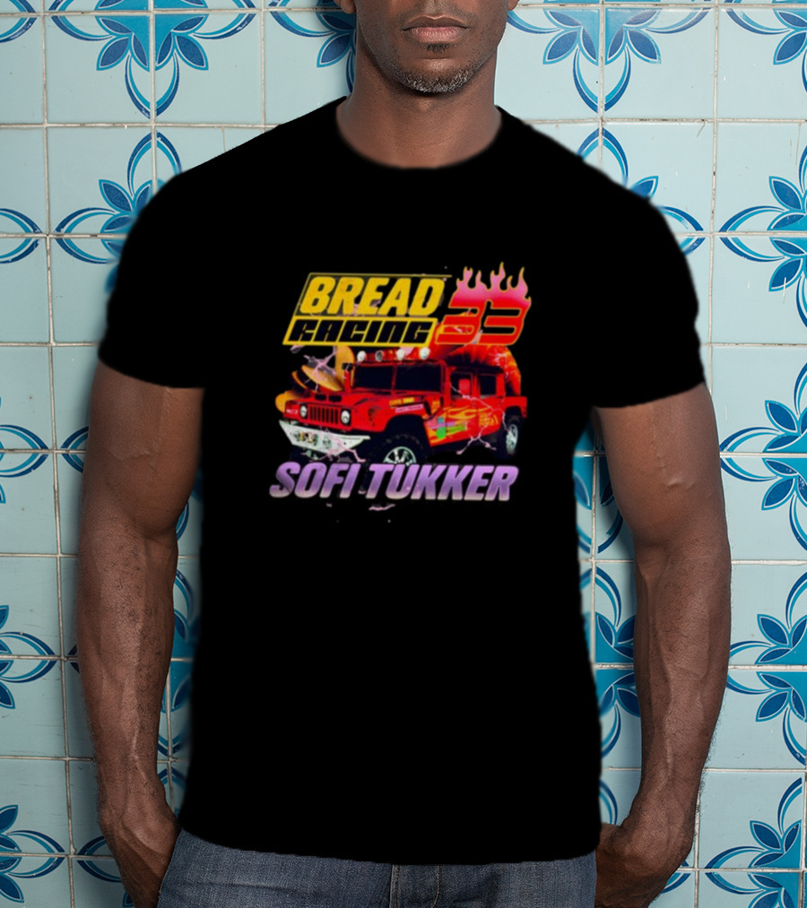 Bread Racing 33 Sofi Tukker Red Hummer With Flames T-Shirt