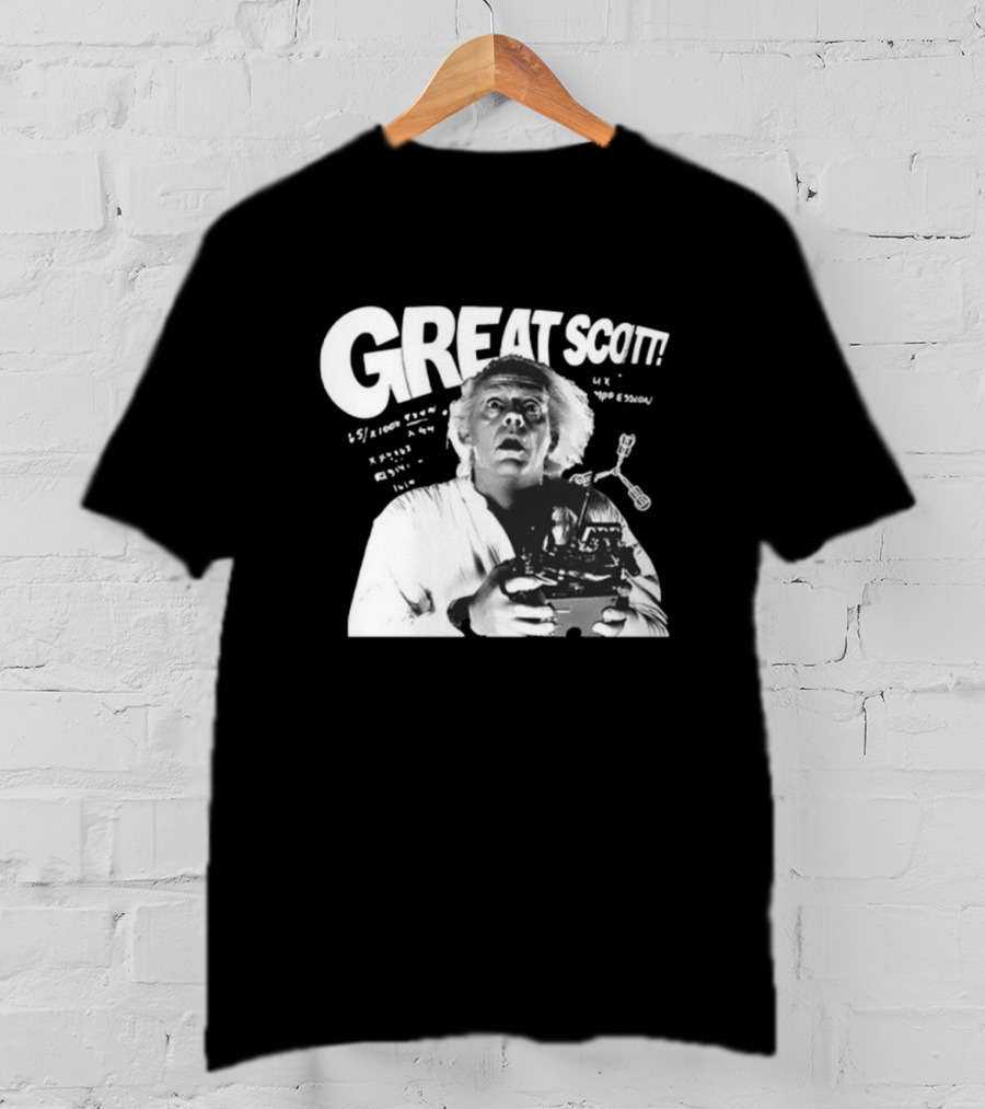 Great Scott Bttf Doc Emmett Brown T-Shirt