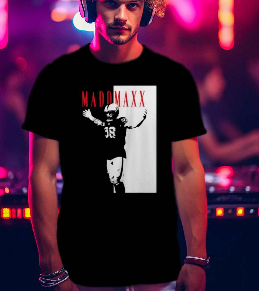 MADD MAXX Football Player T-Shirt