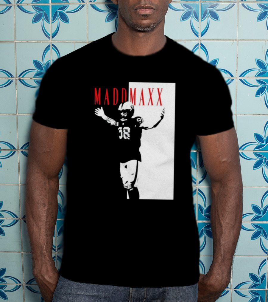 MADD MAXX Football Player T-Shirt