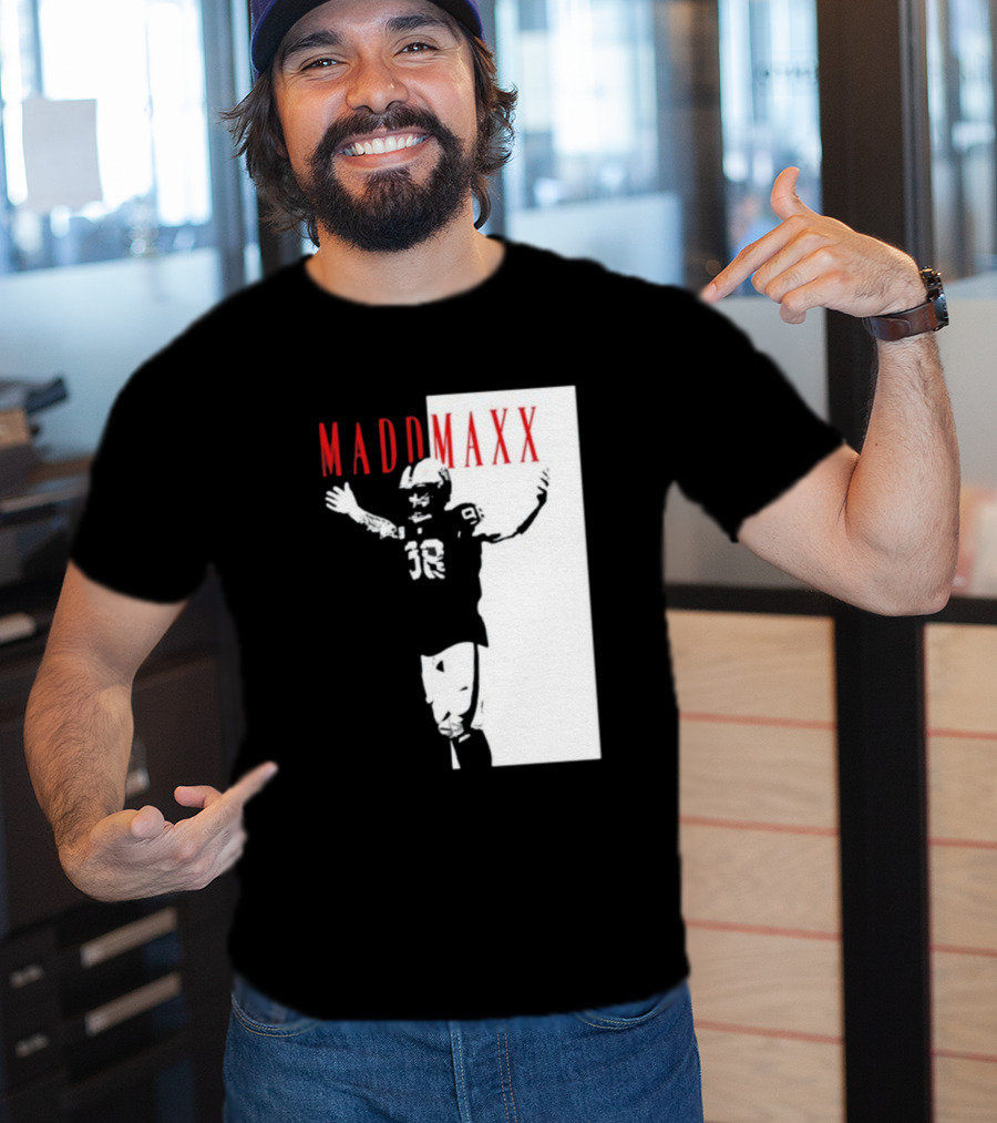 MADD MAXX Football Player T-Shirt