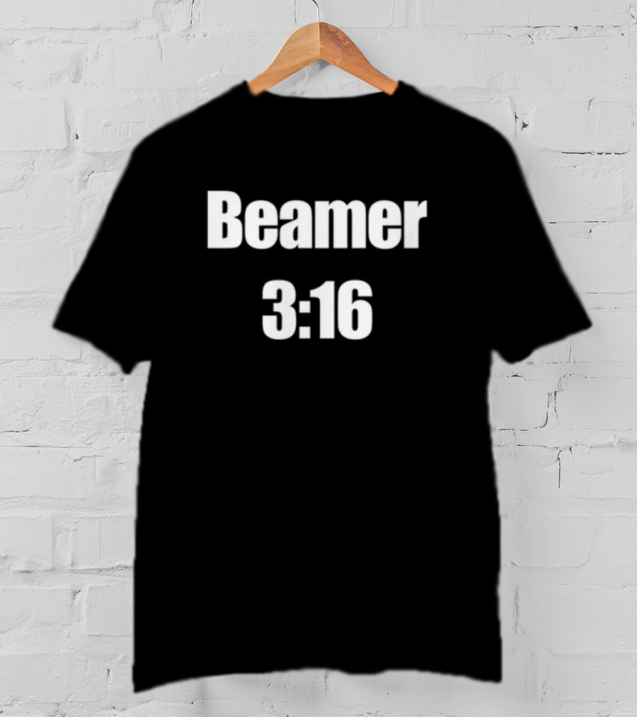 Beamer 3:16 Coach Shane Beamer T-Shirt
