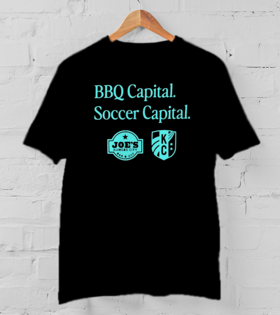 BBQ Capital Soccer Capital Joe's Kansas City KC T-Shirt