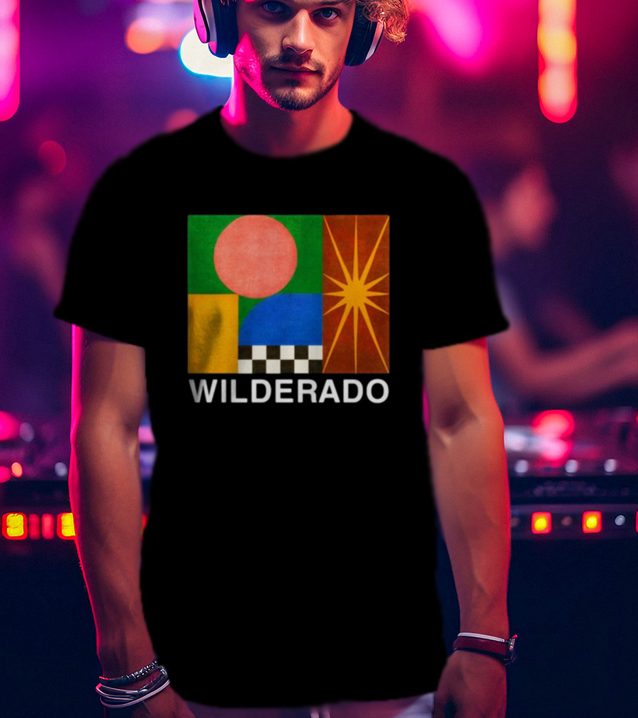 Wilderado Colorful Geometric Abstract T-Shirt