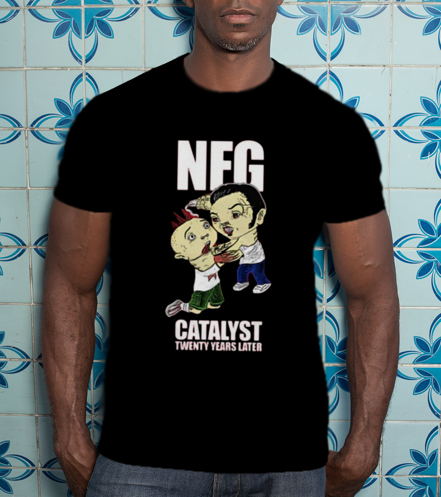 NFG Catalyst Twenty Years Later Cartoon Fight T-Shirt