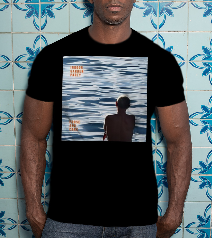 Russell Crowe Indoor Garden Party Prose And Cons Water Reflection T-Shirt