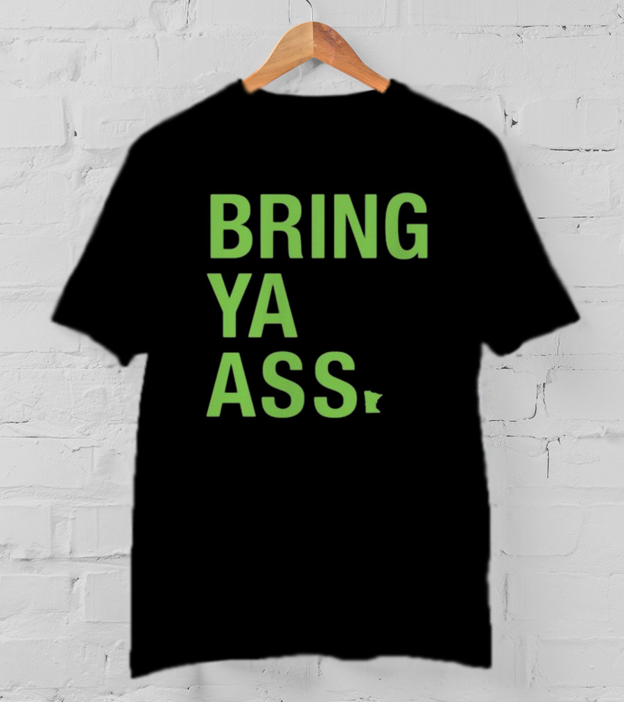 Bring Ya Ass Sota Clothing Minnesota State Outline T-Shirt