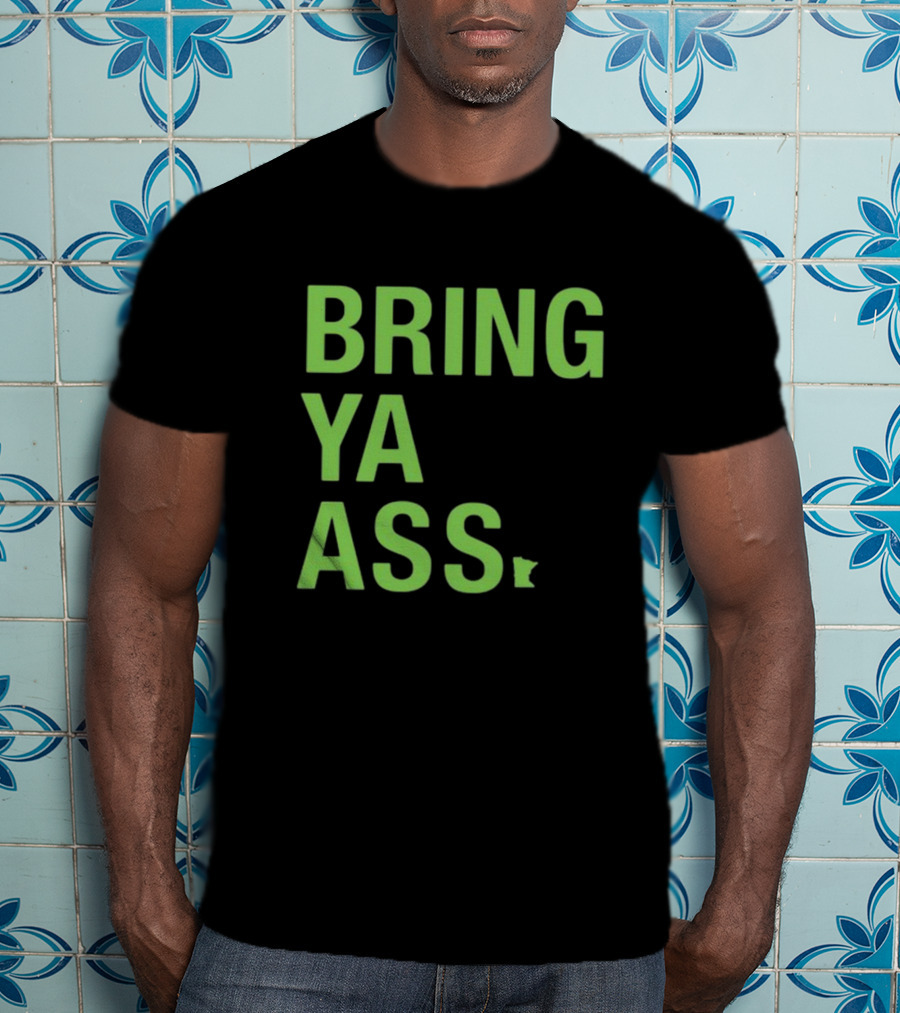 Bring Ya Ass Sota Clothing Minnesota State Outline T-Shirt