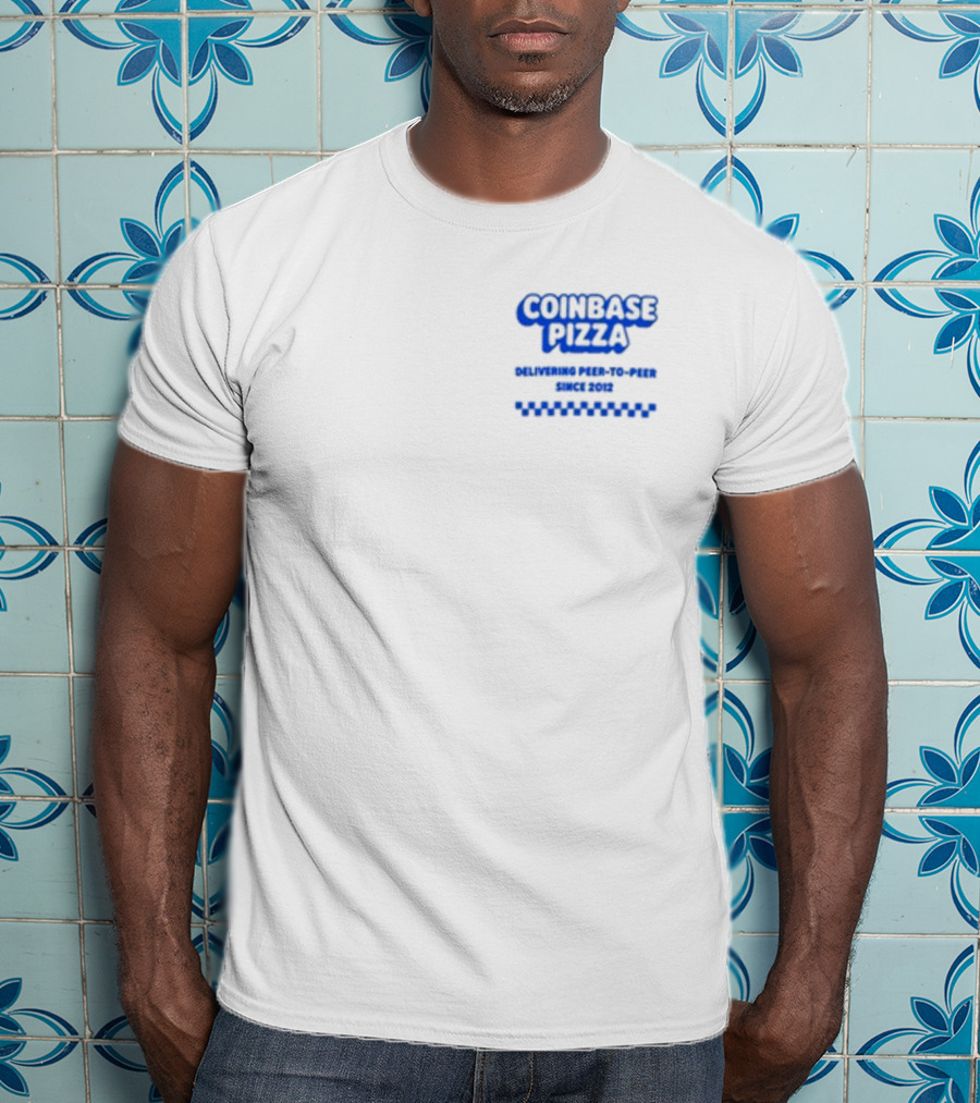 COINBASE PIZZA DELIVERING PEER-TO-PEER SINCE 2010 T-Shirt